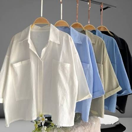 Kemeja Linen Casual